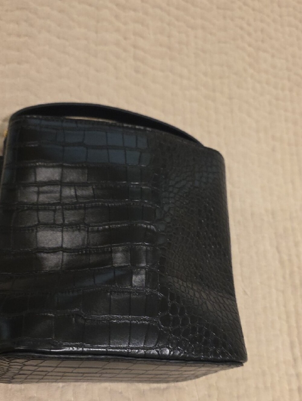 Black Bucket Bag (Without Crossbody Strap) (Never Used) - Picture 8 of 12